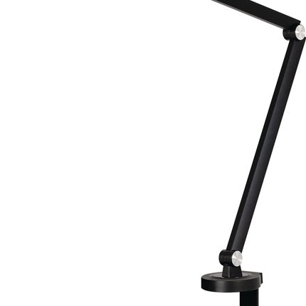 HANSA lampada da tavolo LED Zirkon alluminio, ABS, ferro, PC nero ( 9000483602 )