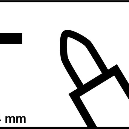 EDDING marcador de pintura 750 blanco (9000487986)