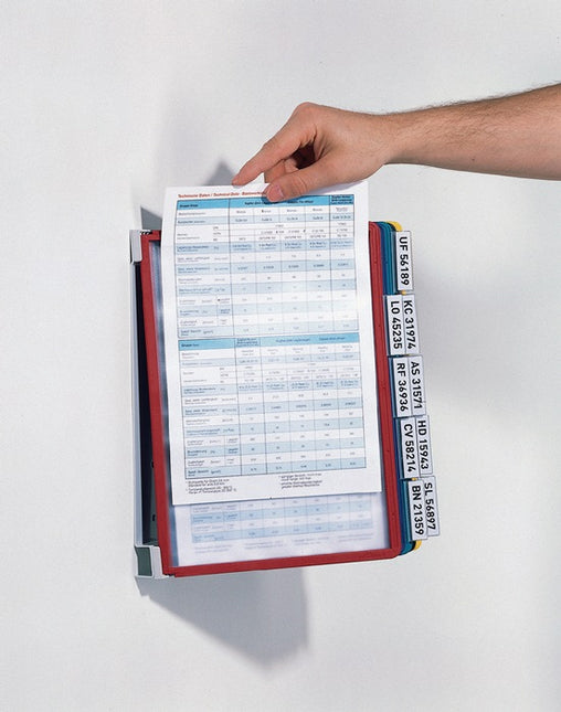 DURABLE Wandhalter  10 Sichttafeln ( 9000492460 )