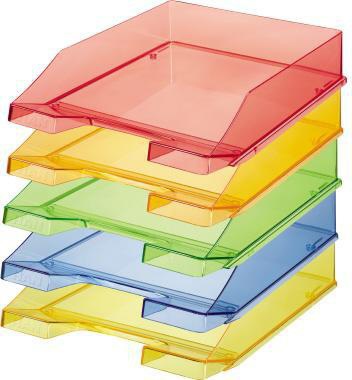 HAN Briefablage HAN KLASSIK DIN A4 DIN C4 Polystyrol Farbe: orange transparent ( 9199107229 )