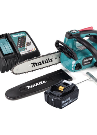 Makita DUC 254 RF1 Akku Kettensäge 18 V 25 cm Brushless + 1x Akku 3,0 Ah + Ladegerät - Toolbrothers