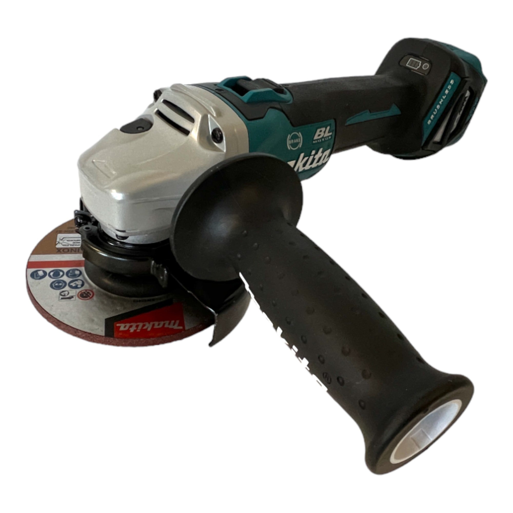Makita DGA 514 ZJU1 Akku Winkelschleifer 18 V 125 mm Brushless Makpac ohne Akku ohne Ladegeraet 2 - toolbrothers