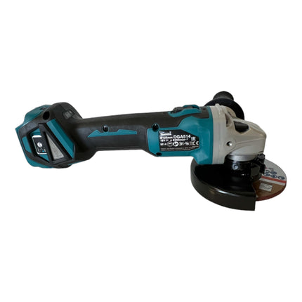 Makita DGA 514 ZJU1 Akku Winkelschleifer 18 V 125 mm Brushless + Makpac - ohne Akku, ohne Ladegerät