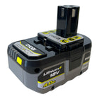 Ryobi RB1840X Akku 18 V 4,0 Ah / 4000 mAh Li-Ion ONE+ HP ( 5133005053 ) mit Ladestandanzeige