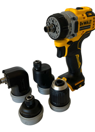 Trapano avvitatore a batteria DeWalt DCD 703 NT 12 V 57 Nm brushless + 4x accessori + TSTAK - senza batteria, senza caricabatterie