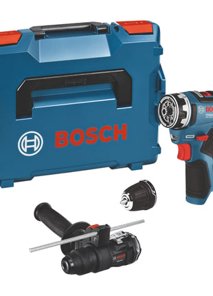 Bosch GSR 12V-35 FC cordless drill driver 12 V 35 Nm brushless + 1x rechargeable battery 6.0 Ah + charger + 2x attachment + L-Boxx