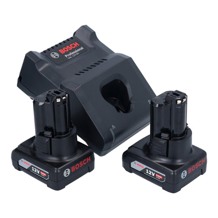 Bosch GSR 12V-35 FC cordless drill driver 12 V 35 Nm brushless + 2x rechargeable battery 6.0 Ah + charger + 2x attachment + L-Boxx