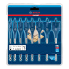 Bosch EXPERT SelfCut Speed ​​juego de brocas de fresado plano 12 - 32 mm 8 piezas (2608900335) para madera