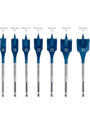 Bosch EXPERT SelfCut Speed flat router bit set 12 - 32 mm 8 pcs. ( 2608900335 ) for wood