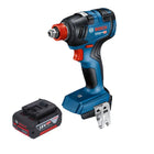 Bosch GDX 18V-200 Llave de impacto profesional sin cable 18 V 200 Nm sin escobillas + 1x acumulador 4,0 Ah - sin cargador