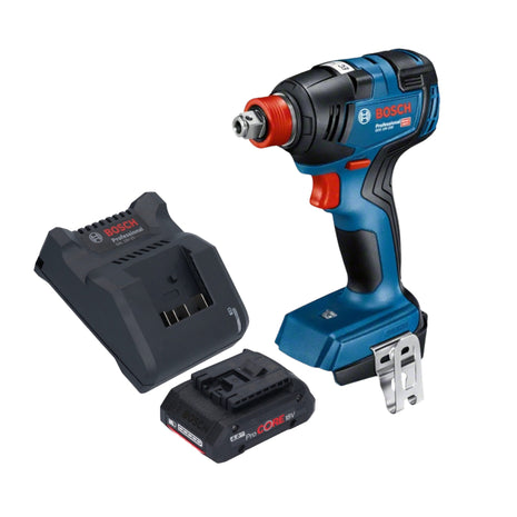 Bosch GDX 18V-200 Professional llave de impacto rotativa a batería 18 V 200 Nm sin escobillas + 1x batería ProCORE 4,0 Ah + cargador