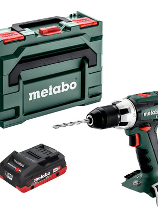 Metabo BS 18 LT trapano avvitatore a batteria 18 V 60 Nm + 1x batteria LiHD 4,0 Ah + metaBOX - senza caricabatterie