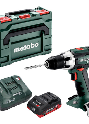 Metabo BS 18 LT Akku Bohrschrauber 18 V 60 Nm + 1x LiHD Akku 4,0 Ah + Ladegerät + metaBOX