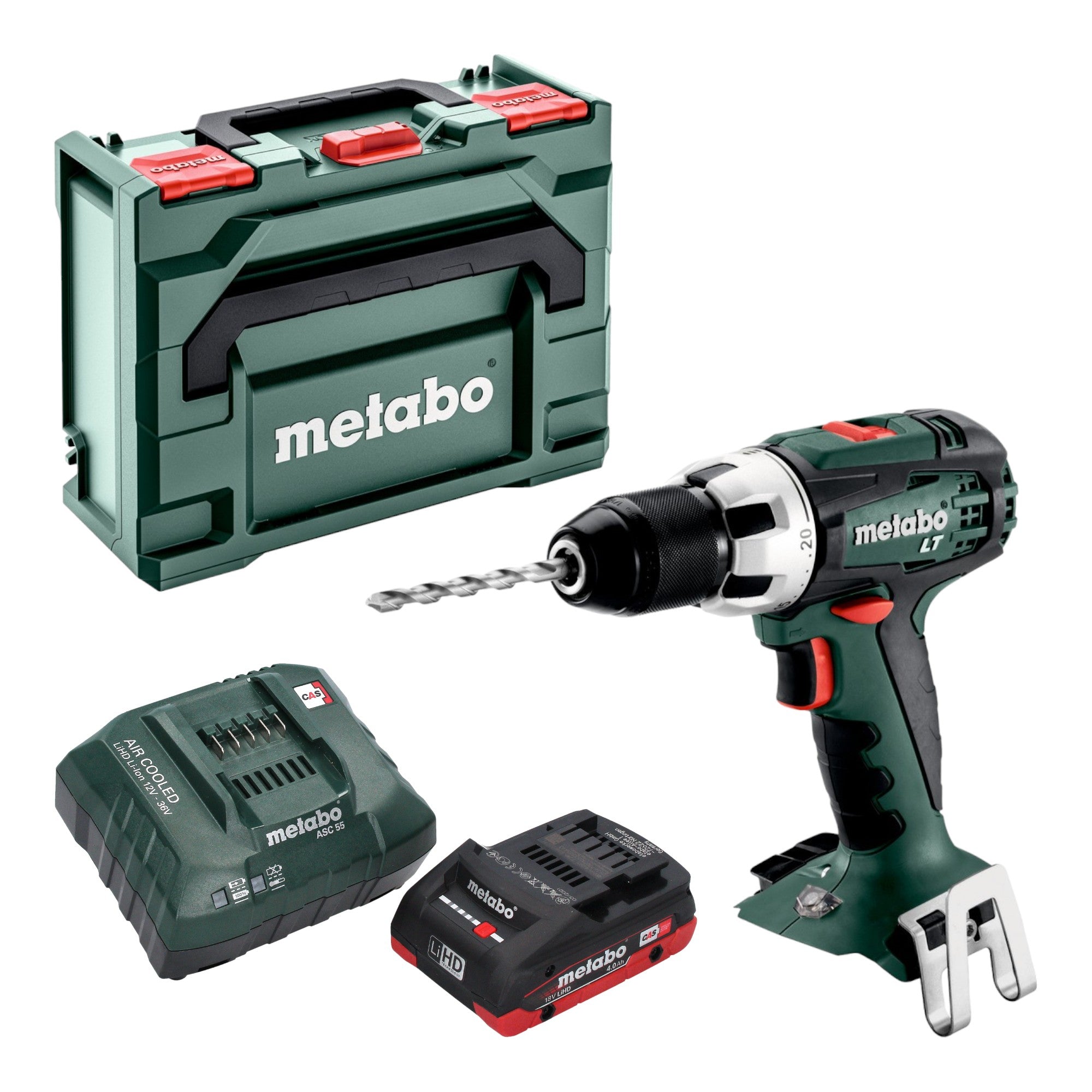 Metabo BS 18 LT Akku Bohrschrauber 18 V 60 Nm 1x LiHD Akku 4 0 Ah Ladegeraet metaBOX 0 - toolbrothers