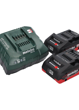 Taladro atornillador a batería Metabo BS 18 LT 18 V 60 Nm (602102800) + 2x batería LiHD 4,0 Ah + cargador + metaBOX