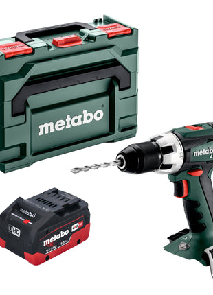 Taladro atornillador a batería Metabo BS 18 LT 18 V 60 Nm + 1x batería LiHD 5,5 Ah + metaBOX - sin cargador