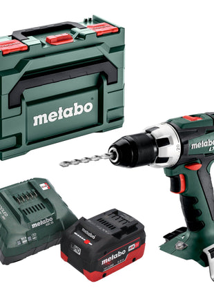 Metabo BS 18 LT Perceuse-visseuse sans fil 18 V 60 Nm + 1x batterie LiHD 5,5 Ah + chargeur + metaBOX