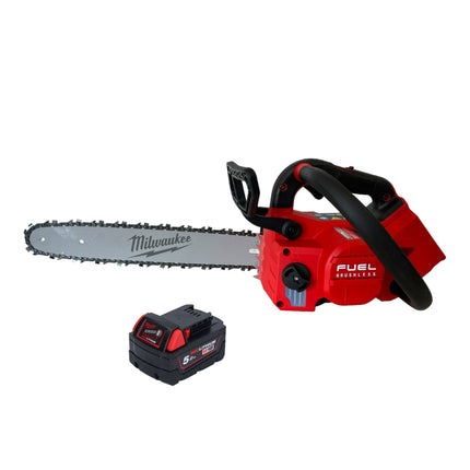 Motosierra sin cable Milwaukee M18 FTHCHS35-551 35 cm + 1x batería 5.0 Ah - sin cargador