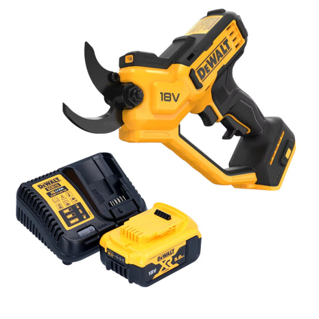 DeWalt DCMPP 568 P1 cordless pruning shears 18 V 38 mm + 1x rechargeable battery 5.0 Ah + charger