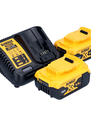 DeWalt DCMPP 568 P2 forbici a batteria 18 V 38 mm + 2x batteria ricaricabile 5,0 Ah + caricatore