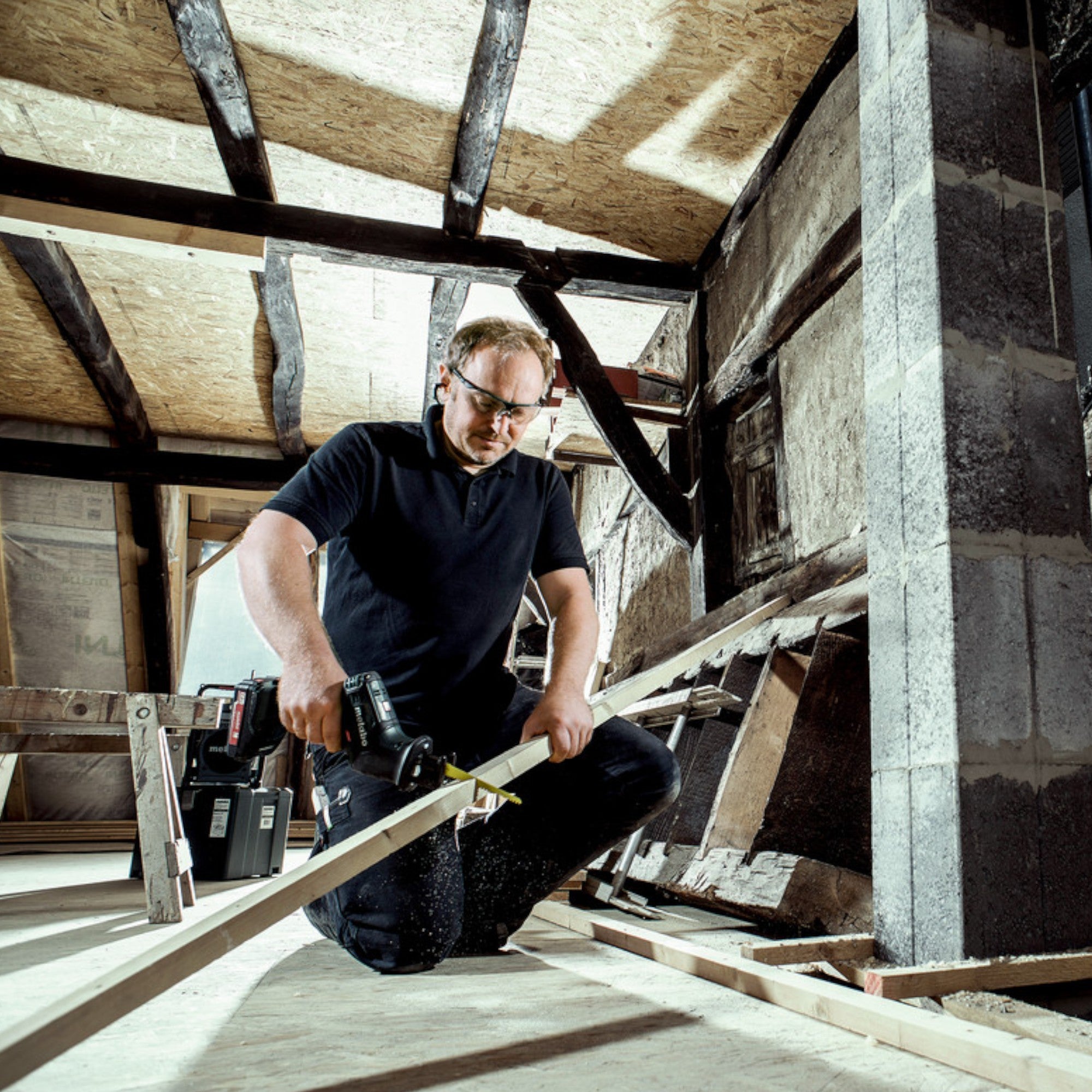 Metabo SSE 18 LTX Compact Akku Reciprosaege Saebelsaege 18 V 13 mm 1x Akku 4 0 Ah ohne Ladegeraet 4 - toolbrothers