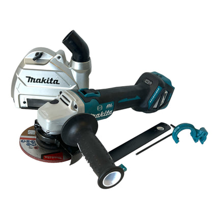 Makita DGA 514 RT1JU1 Amoladora angular sin cable 18 V 125 mm sin escobillas + 1x batería recargable 5,0 Ah + cargador + Makpac