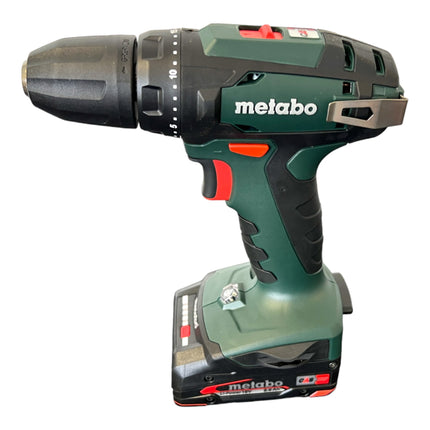 Metabo BS 18 Kit perceuse-visseuse sans fil 18 V 48 Nm ( 602207580 ) + 1x batterie 2,0 Ah + chargeur + boîte à embouts + sacoche