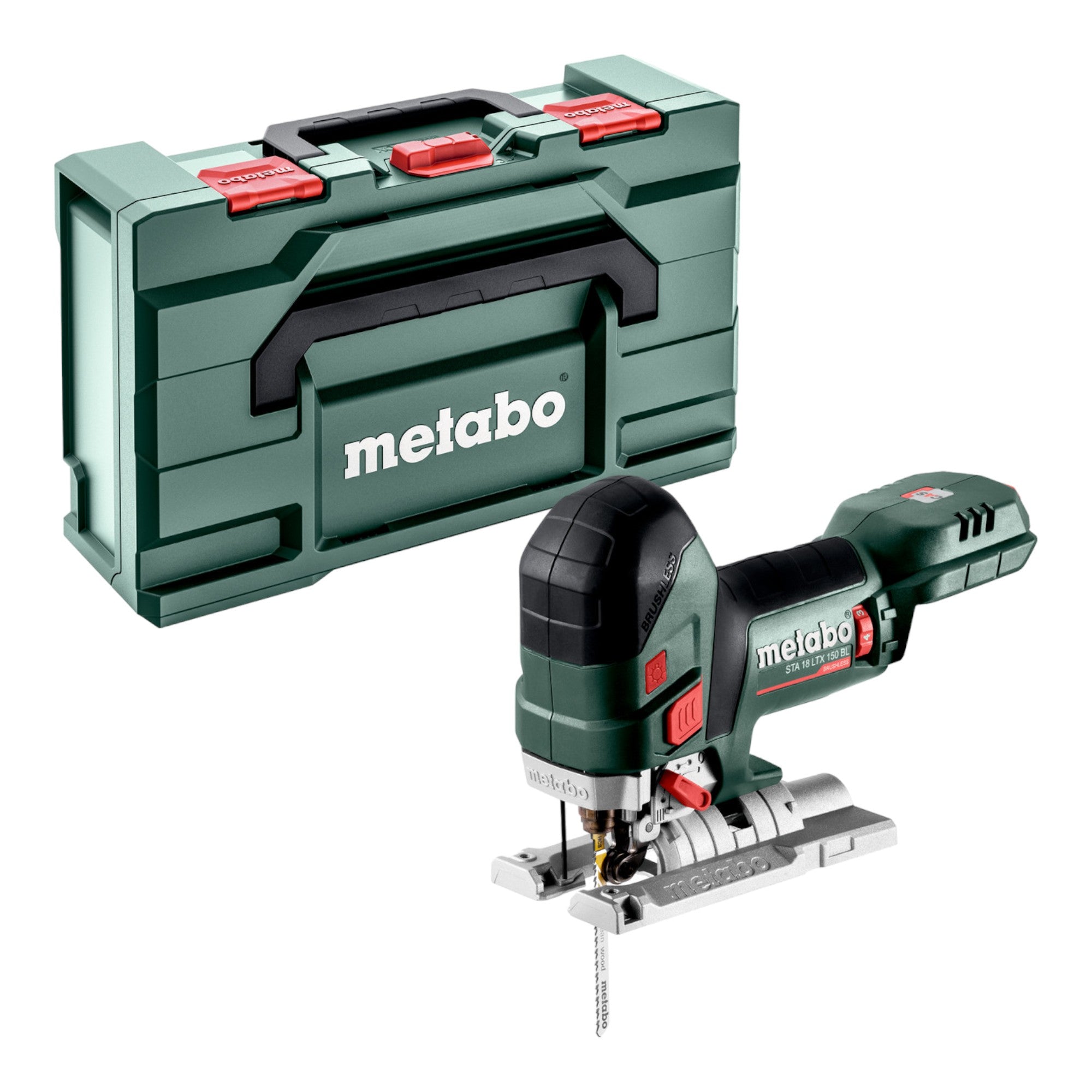 Metabo STA 18 LTX 150 BL Akku Stichsaege 18 V 150 mm Brushless 601502840 Metabox ohne Akku ohne Ladegeraet 0 - toolbrothers