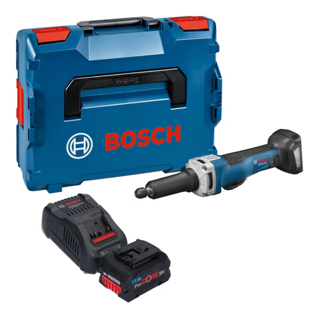 Bosch GGS 18V-23 PLC Professional cordless straight grinder 18 V brushless + 1x ProCore battery 8.0 Ah + charger + L-Boxx