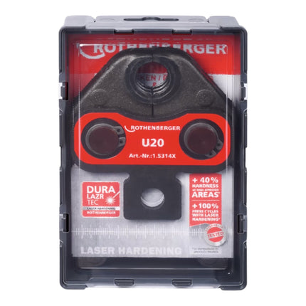 Mordaza de prensar Rothenberger Standard U20 20 mm de ancho nominal ( 015314X )