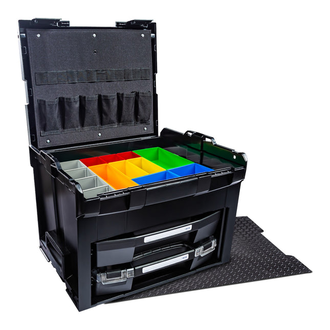 L-BOXX ProClick Set 6 - 1x LS-BOXX 306 ( 6100000326 ) + 1x i-BOXX 72 ( 6100000336 ) + 1x LS-Tray 72 ( 6100000337 ) + accesorios