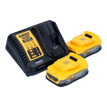 Avvitatore a impatto a batteria DeWalt DCF 891 E2 18 V 1084 Nm 1/2" Brushless + 2x batteria Powerstack 1,7 Ah + caricabatteria