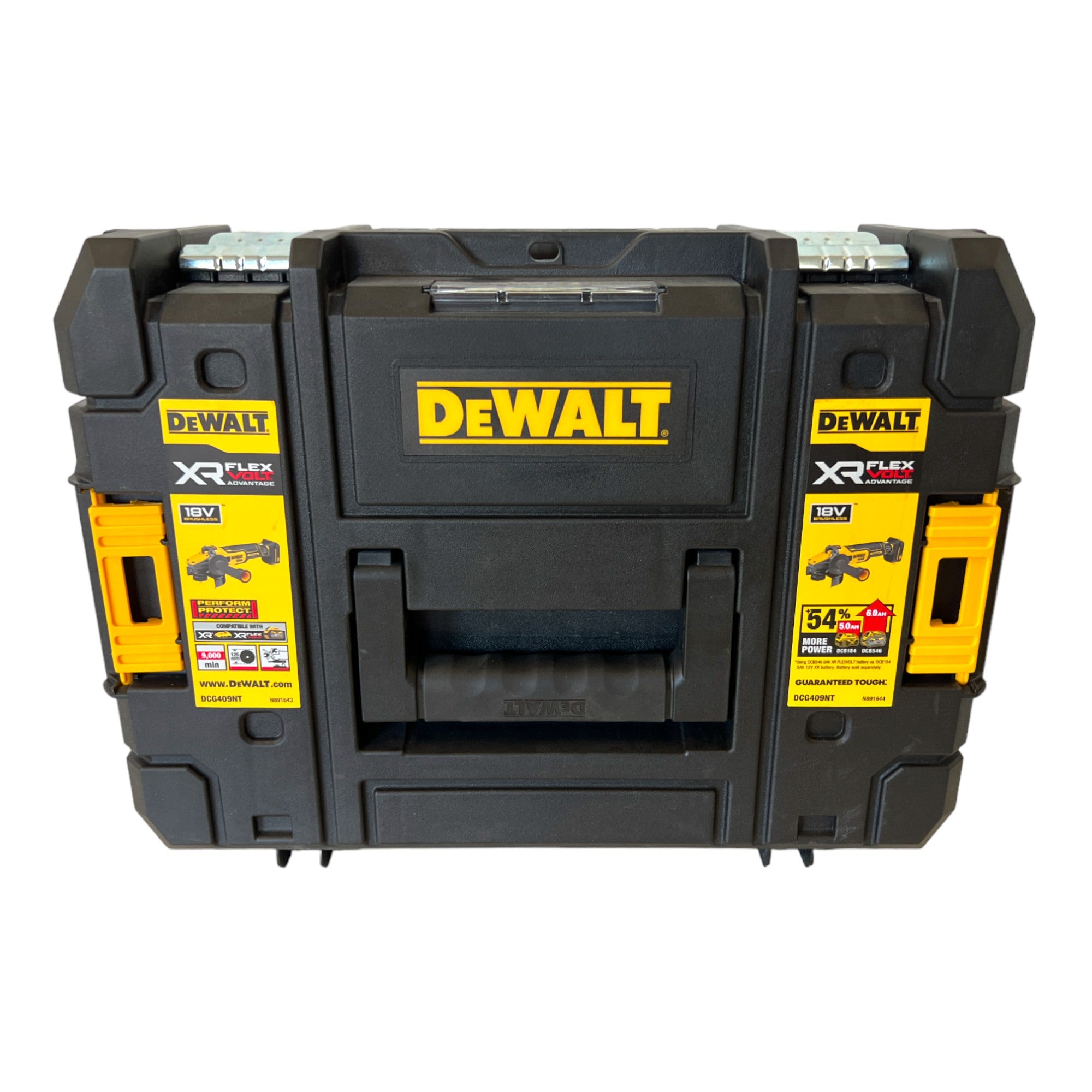 DeWalt DCG 409 NT Akku Winkelschleifer 18 V 125 mm Brushless 1x Powerstack Akku 1 7 Ah TSTAK ohne Ladegeraet 2 - toolbrothers