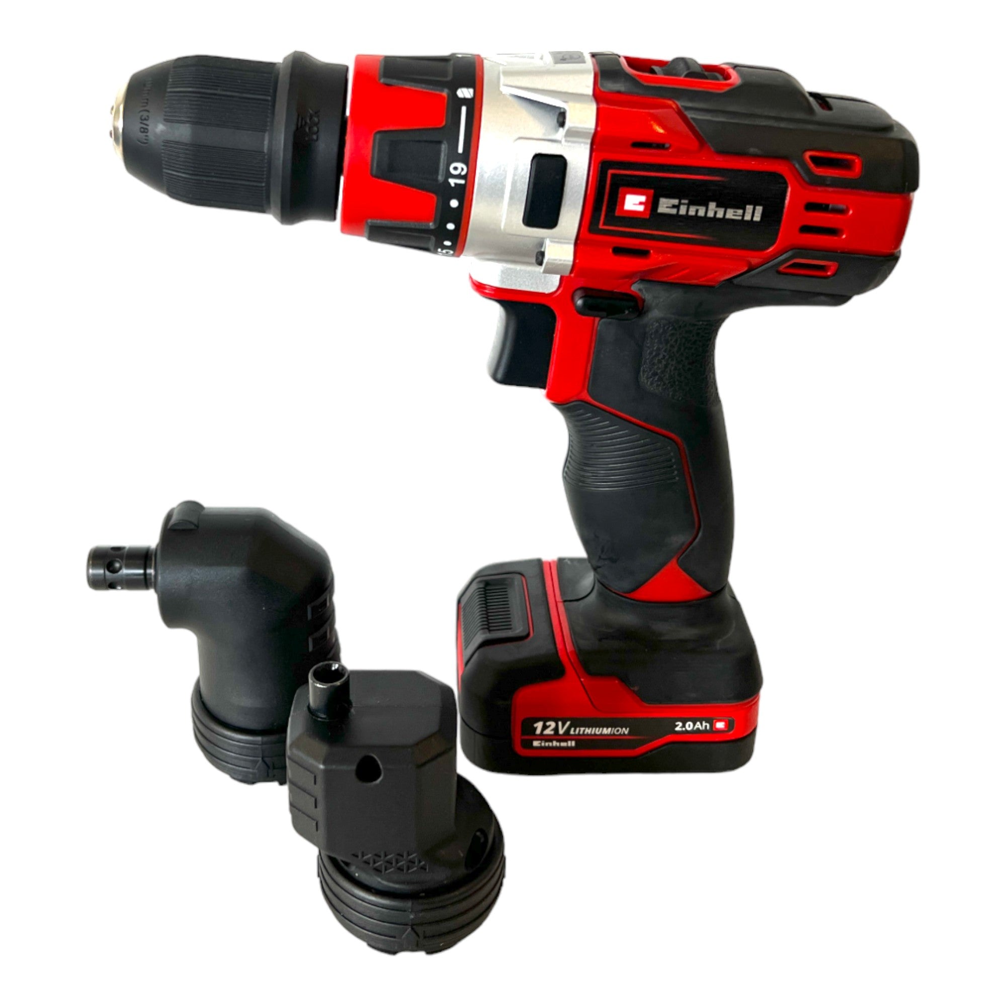 Einhell TE CD 12 1 3X Li 39 Akku Bohrschrauber 12 V 30 Nm 4513597 1x Akku 2 0 Ah Ladegeraet E Box 1 - toolbrothers
