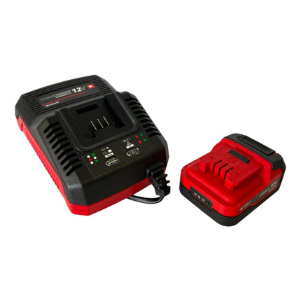 Einhell TE-CD 12/1 3X-Li +39 Taladro atornillador a batería 12 V 30 Nm ( 4513597 ) + 1x batería recargable 2,0 Ah + cargador + e-box