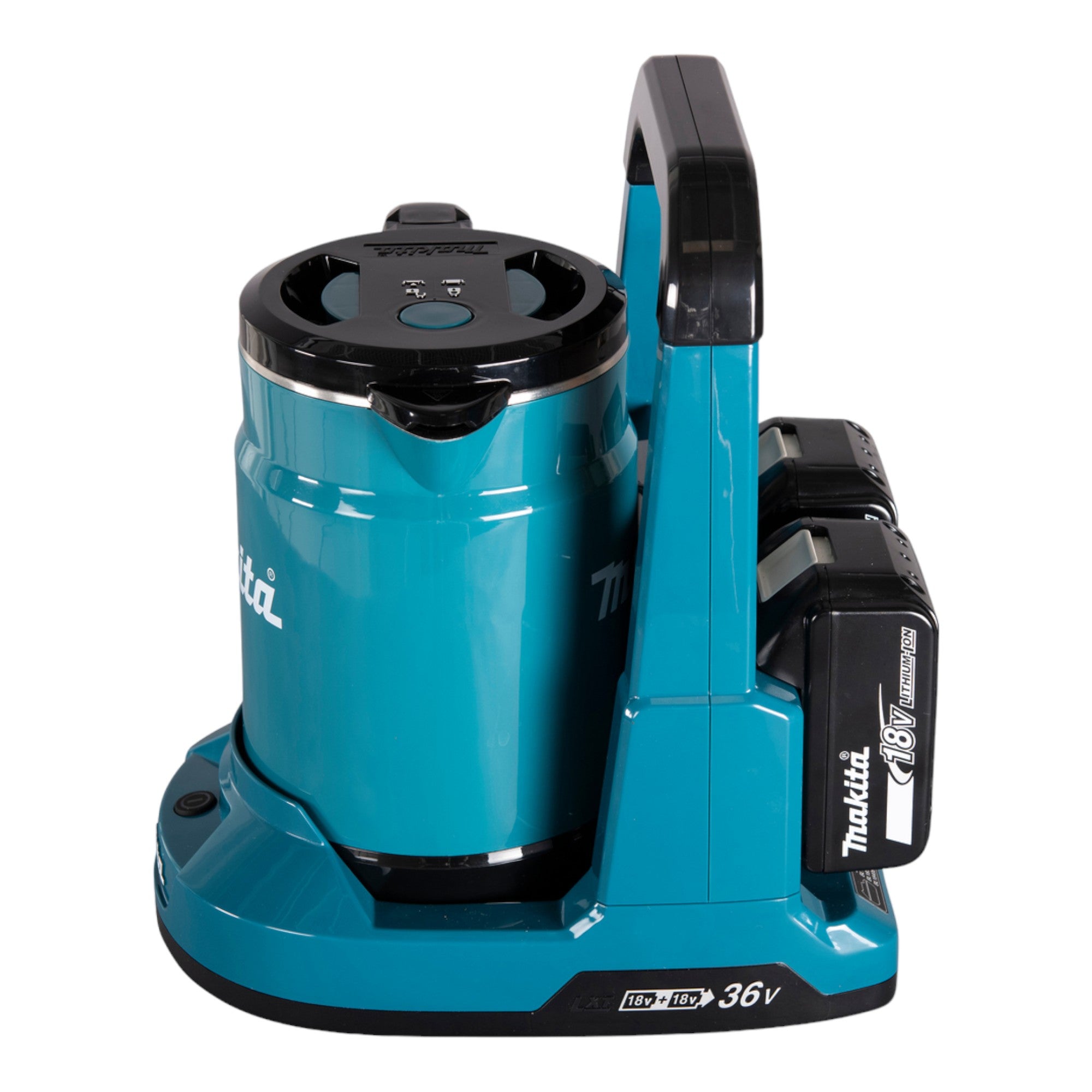 Makita DKT 360 M2 Akku Wasserkocher 36 V 2x 18 V 0 8 L 2x Akku 4 0 Ah ohne Ladegeraet 2 - toolbrothers