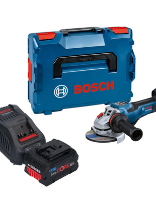 Bosch GWS 18V-15 PSC Professional cordless angle grinder 18 V 125 mm BITURBO Brushless + 1x ProCORE battery 8.0 Ah + charger + L-Boxx