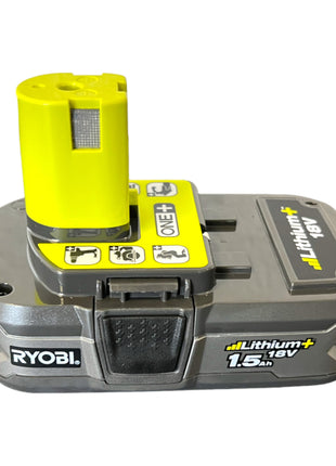 Batería recargable Ryobi RB18L15 18 V 1,5 Ah / 1500 mAh Li-Ion ONE+ ( 5133001905 ) con indicador de nivel de carga