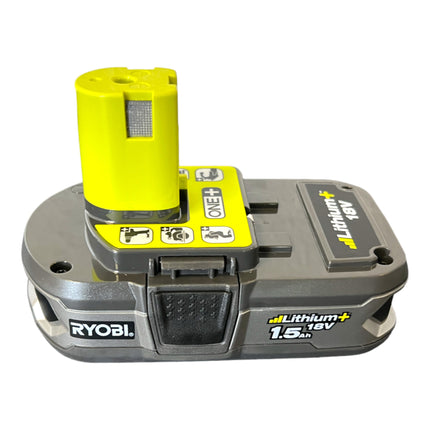 Batería recargable Ryobi RB18L15 18 V 1,5 Ah / 1500 mAh Li-Ion ONE+ ( 5133001905 ) con indicador de nivel de carga