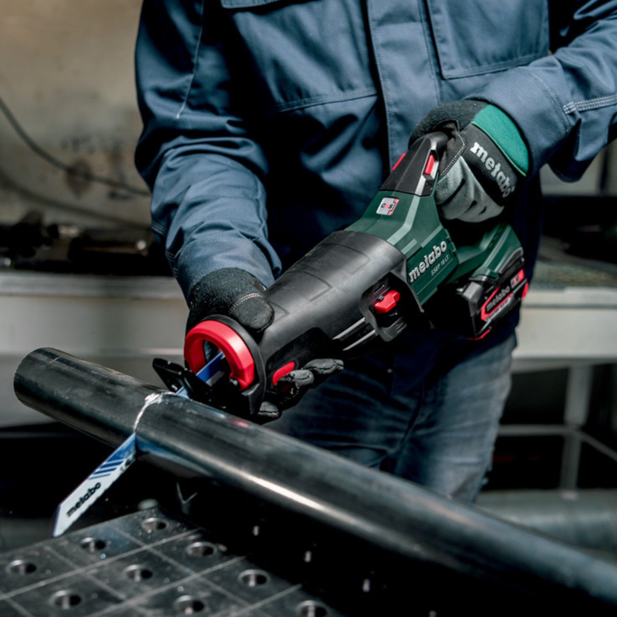 Metabo SSEP 18 LT Akku Saebelsaege 18 V 32 mm 1x LiHD Akku 5 5 Ah Metabox ohne Ladegeraet 4 - toolbrothers
