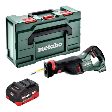 Metabo SSEP 18 LT cordless reciprocating saw 18 V 32 mm + 1x LiHD battery 8.0 Ah + metabox - without charger