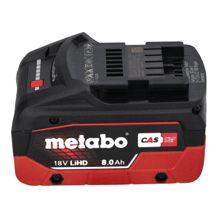 Metabo SSEP 18 LT BL sierra de sable sin cable 18 V 32 mm sin escobillas + 1x batería LiHD 8,0 Ah + metabox - sin cargador