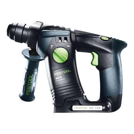Festool BHC 18-Basic cordless hammer drill 18 V 1.8 J SDS Plus Brushless + 1x rechargeable battery 8.0 Ah + quick charger + Systainer