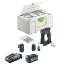 Festool CXS 18-Basic-Set trapano avvitatore a batteria 18 V 40 Nm brushless + 1x batteria ricaricabile 5,0 Ah + caricatore rapido + systainer