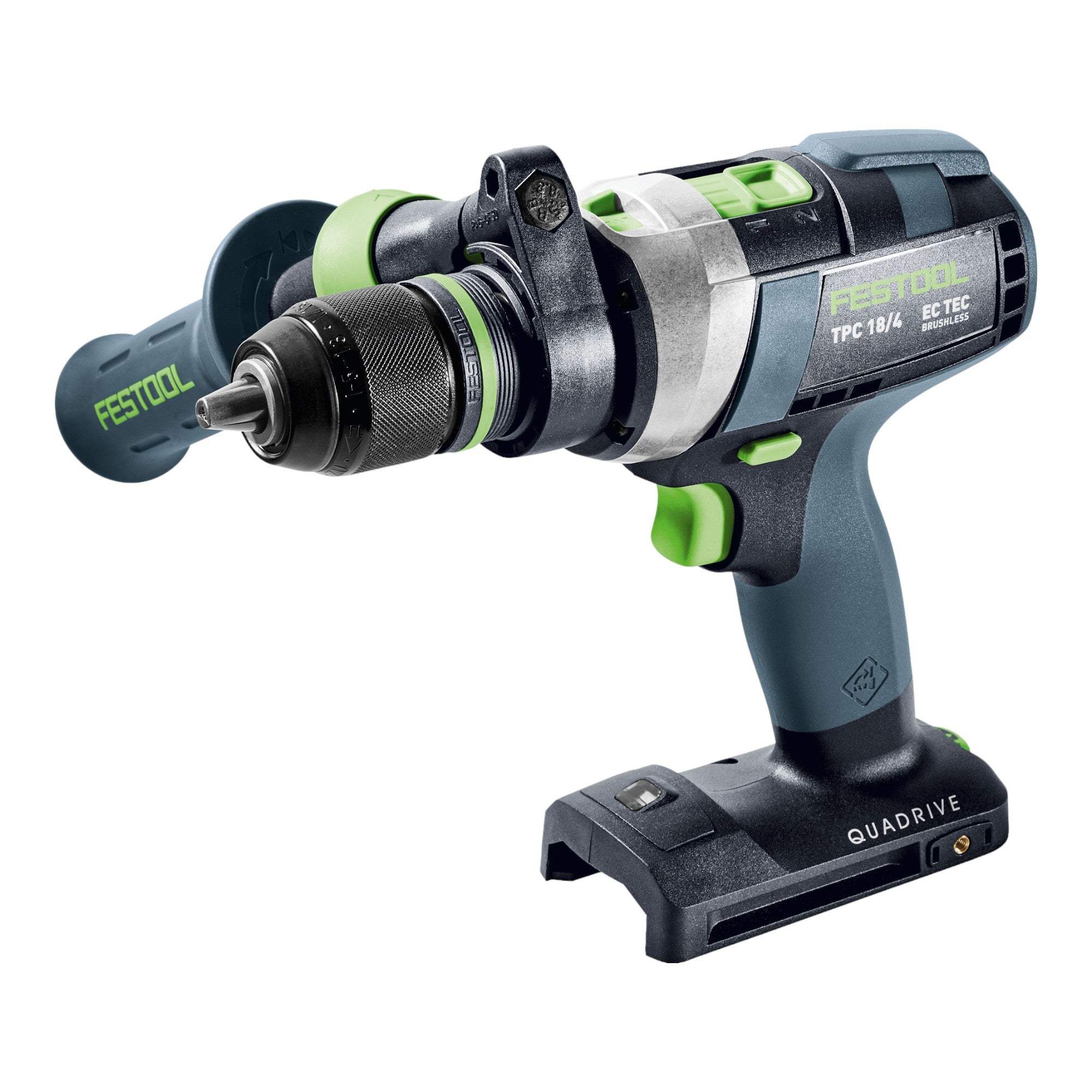 Festool TPC 18 4 I Basic Akku Schlagbohrschrauber 18 V 75 Nm 2x Akku 8 0 Ah Schnellladegeraet Systainer 1 - toolbrothers