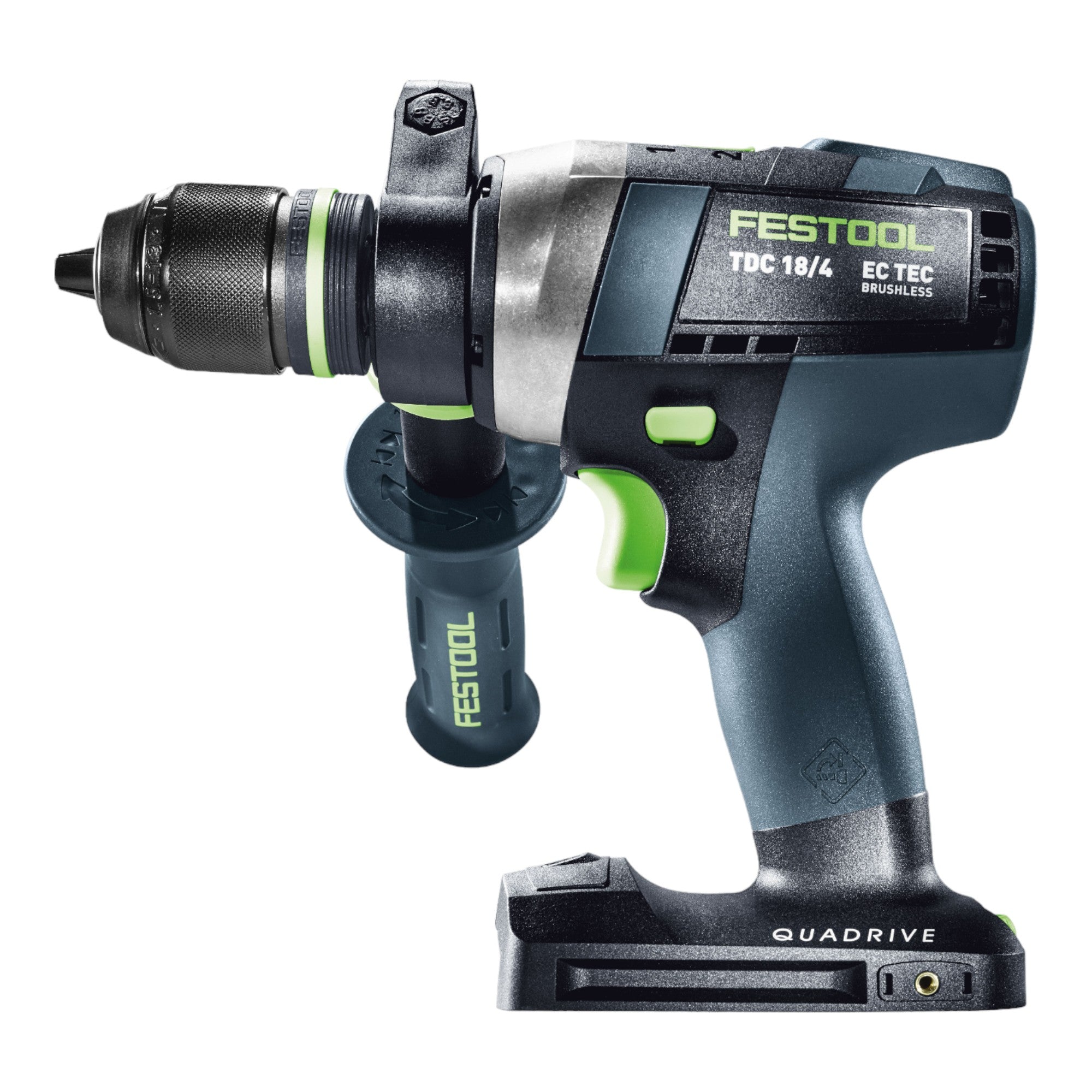 Festool TDC 18 4 I Basic Akku Bohrschrauber 18 V 75 Nm Brushless 2x Akku 8 0 Ah Schnellladegeraet Systainer 4 - toolbrothers