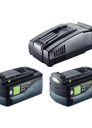 Sierra aislante de batería Festool ISC 240 EB-Basic 18 V 240 mm + 2 baterías 5,0 Ah + cargador rápido + Systainer