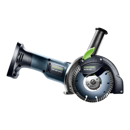 Festool DSC-AGC 18-125 FH Basic Sistema de corte a mano alzada sin cable 18 V 125 mm sin escobillas + 2x batería recargable 4,0 Ah + cargador rápido + systainer
