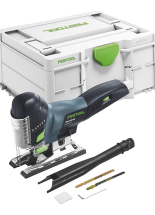 Festool CARVEX PSC 420 EB-Basic cordless pendulum action jigsaw 18 V 120 mm brushless + 1x rechargeable battery 4.0 Ah + quick charger + Systainer