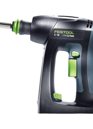 Taladro atornillador a batería Festool C 18 Basic 18 V 45 Nm sin escobillas + 2 baterías 4,0 Ah + cargador rápido + systainer